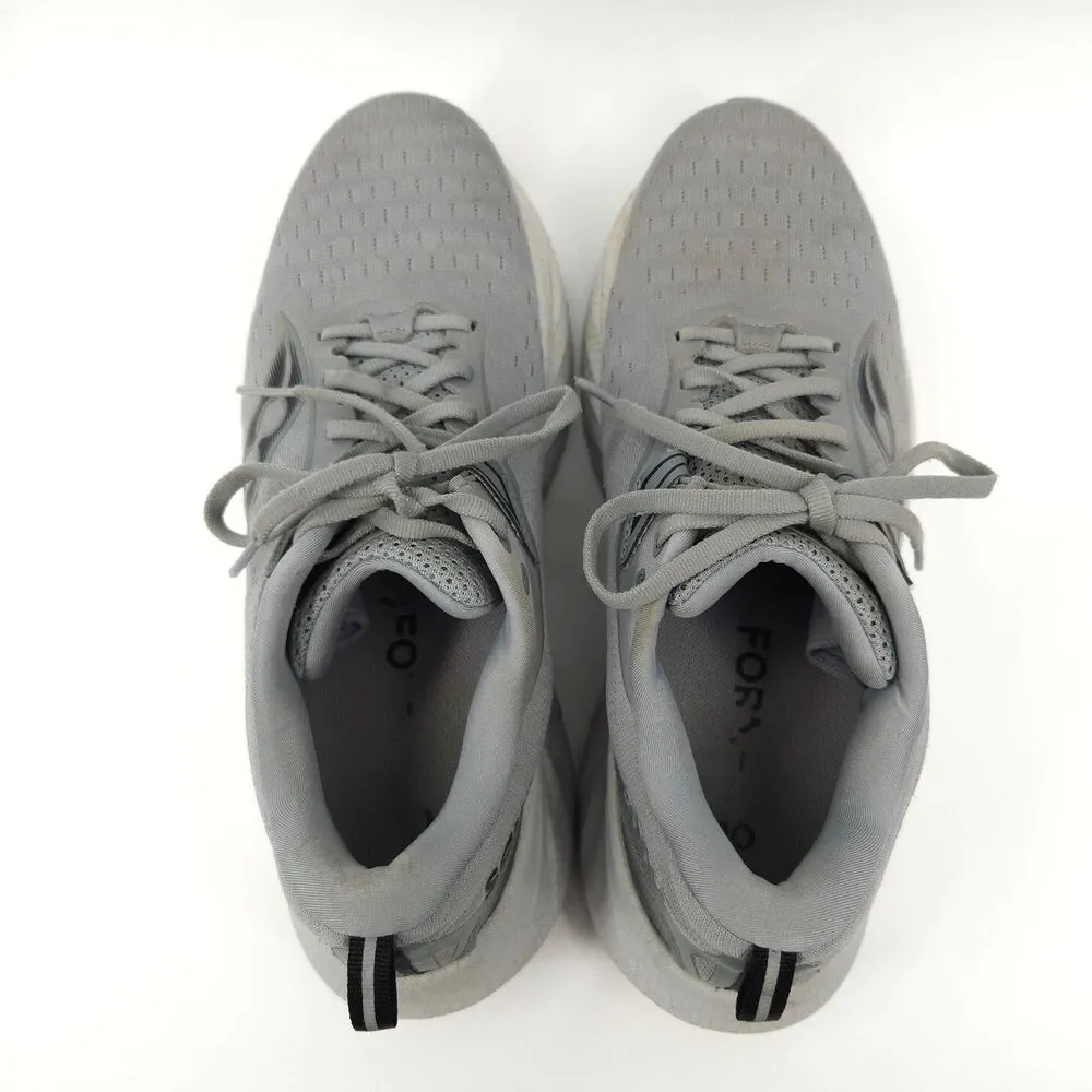 Saucony Triumph 22 Shoes Men's Size 9.5 Running Flint Grey Black S20964-211
